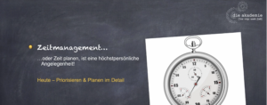 Zeitmanagement online lernen